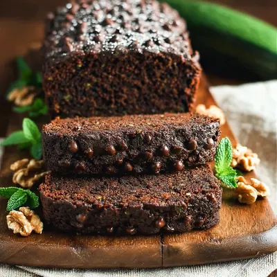 Rich Moist Chocolate Zucchini Bread: A Garden Sweet