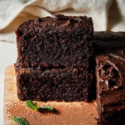 Rich Moist Chocolate Zucchini Cake