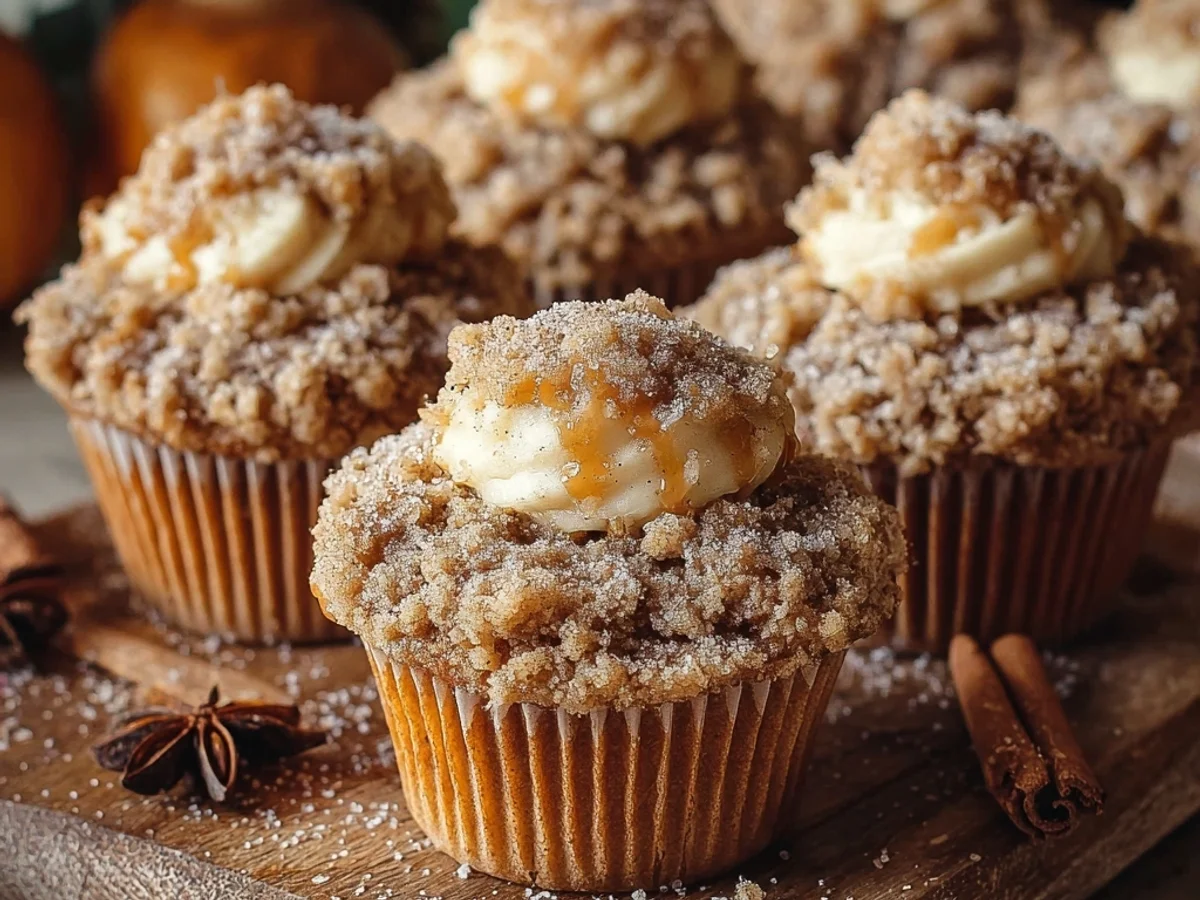 Rustic Apple Crumble Cupcakes: Fall Spiced Treats - Featured Image