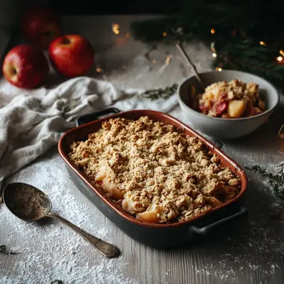 Rustic Apple Crumble: Delicious Crumble Recipes