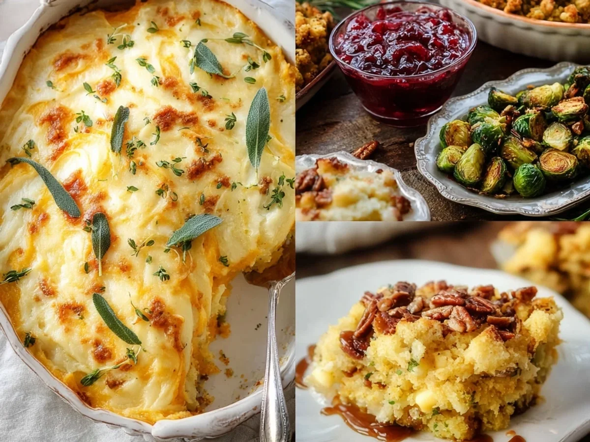 Rustic Herb Stuffing: Thanksgiving Side Dishes Recipes - Featured Image