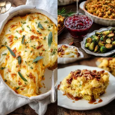 Rustic Herb Stuffing: Thanksgiving Side Dishes Recipes