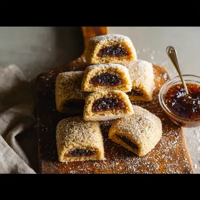 Rustic Homemade Fig Newton Cookies: A Childhood Treat