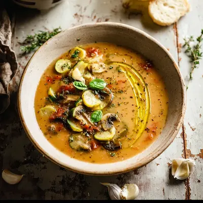 Rustic Ratatouille Soup: Hearty Vegetable Medley