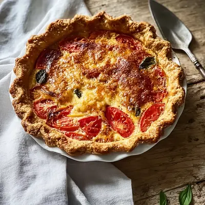 Rustic Savory Tomato Pie: Summer's Essential Slice