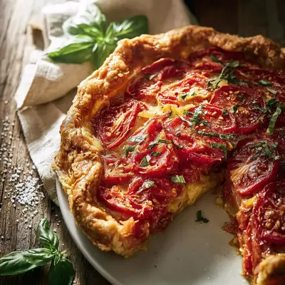 Rustic Tomato Pie: A Savory Summer Delight