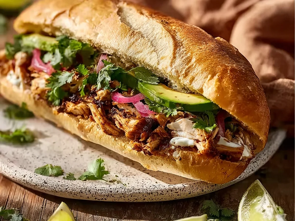 Savory Chicken Torta Sandwich: My Hearty Family Favorite - Featured Image