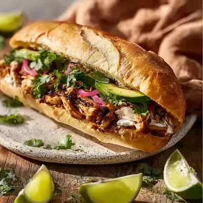 Savory Chicken Torta Sandwich: My Hearty Family Favorite