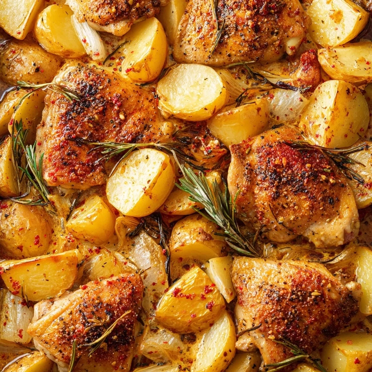 Sheet Pan Chicken & Potatoes: Easy Weeknight Meal
