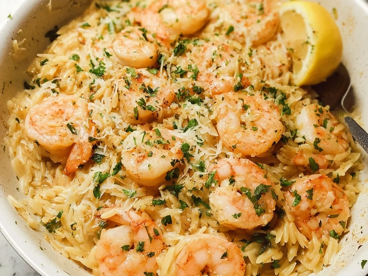 Shrimp Scampi Orzo: Easy One-Pot Dinner - Featured Image