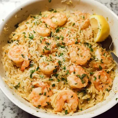Shrimp Scampi Orzo: Easy One-Pot Dinner