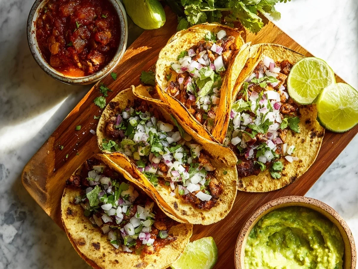Simple Mexican Street Tacos: Zesty, Flavorful & Quick - Featured Image