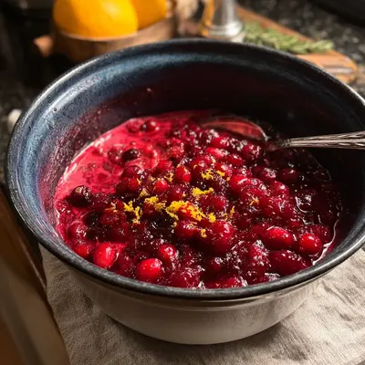 Simple Tangy Homemade Cranberry Sauce Recipe