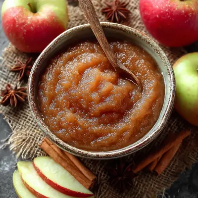 Slow Cooked Crockpot Cinnamon Applesauce Bliss