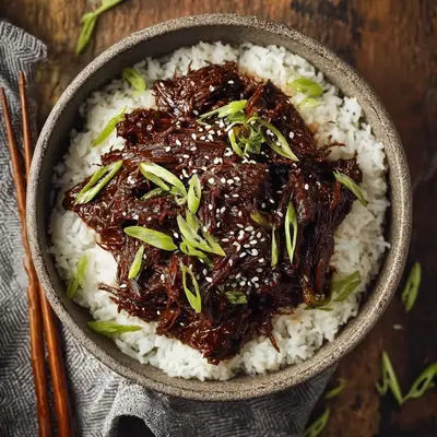 Slow Cooker Korean Beef: Tender & Flavorful Recipe