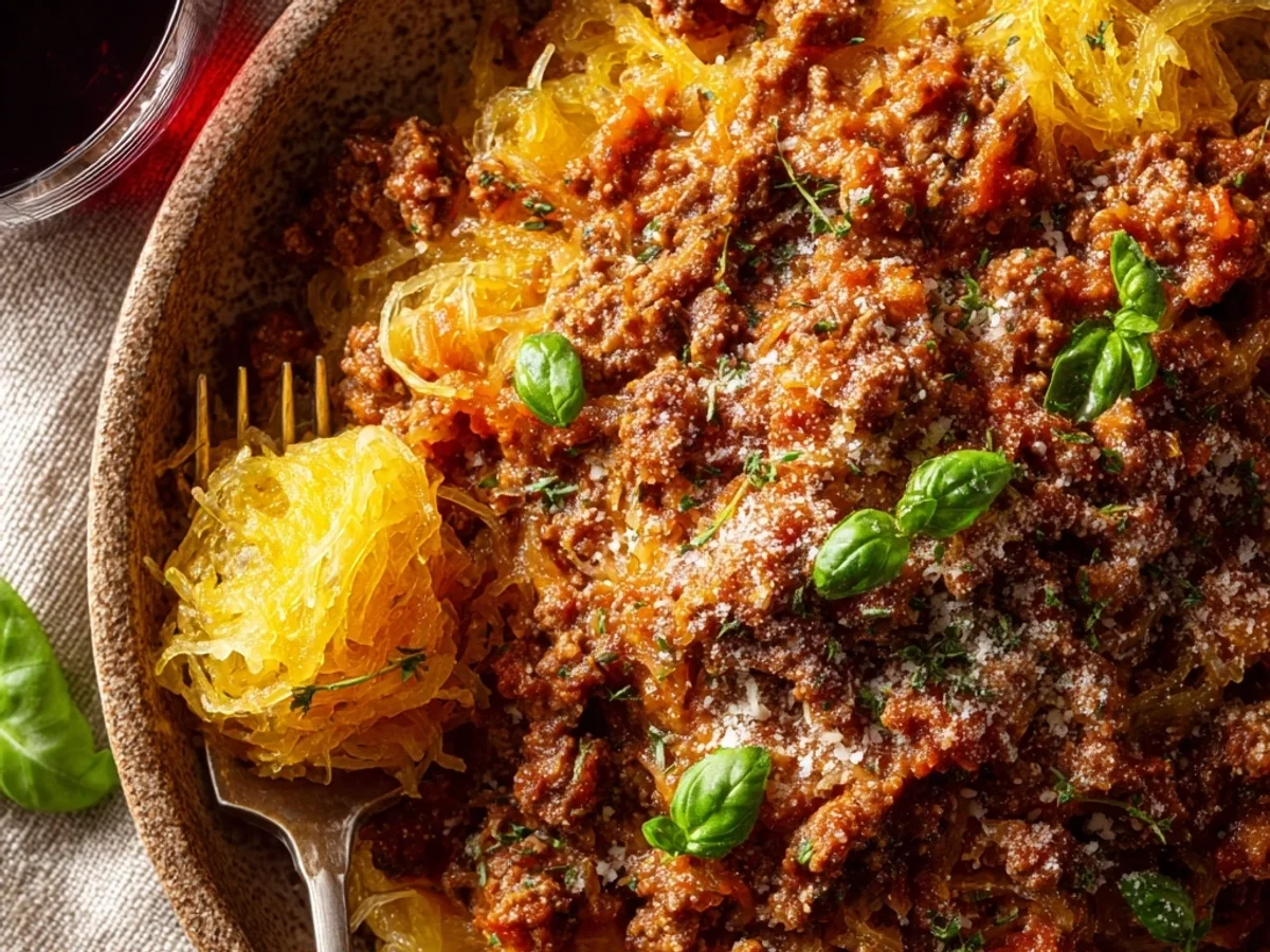Spaghetti Squash Bolognese: Hearty & Lighter Comfort - Featured Image