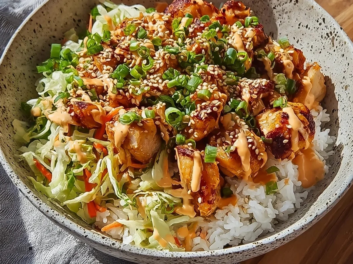 Spicy Bang Bang Chicken Bowl: Quick Weeknight Flavor - Featured Image