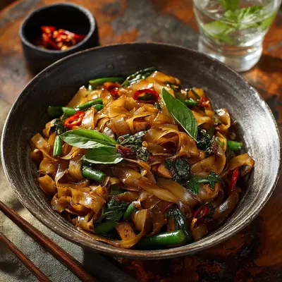 Spicy Thai Drunken Noodles Recipe: Quick Weeknight Stir-Fry
