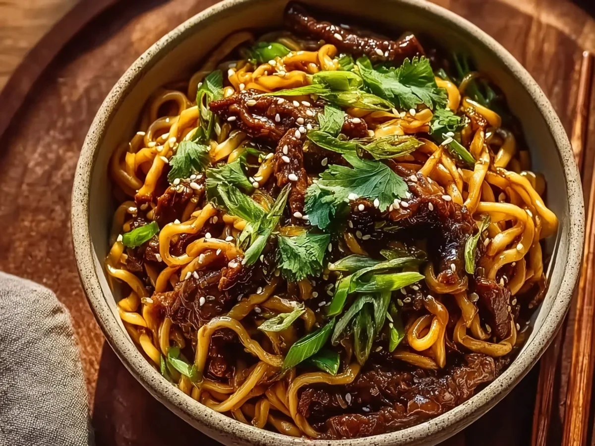 Sweet & Savory Sticky Beef Noodles: A Weeknight Treat - Featured Image
