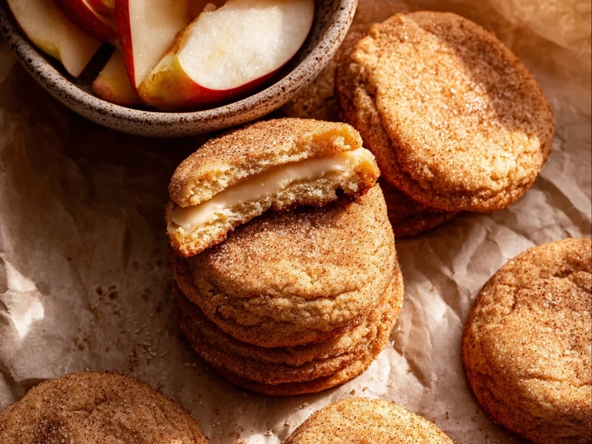 Tangy Apple Cider Cheesecake Cookies: A Fall Favorite - Featured Image
