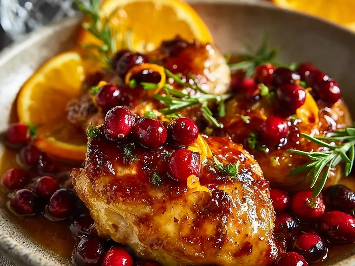 Tangy Cranberry Orange Chicken: A Family Favorite Dinner - Featured Image