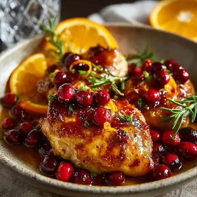 Tangy Cranberry Orange Chicken: A Family Favorite Dinner