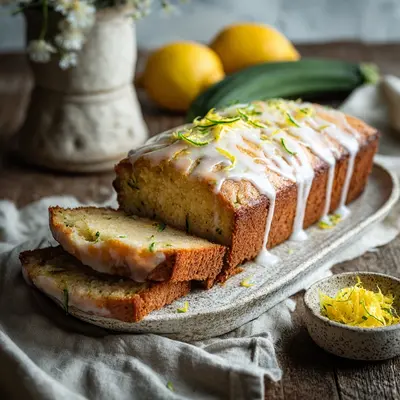 Tangy Lemon Zucchini Loaf: Easy Baking Recipe