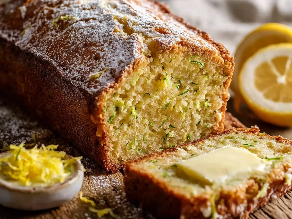 Tangy Luscious Lemon Zucchini Bread: A Moist Summer Treat - Featured Image