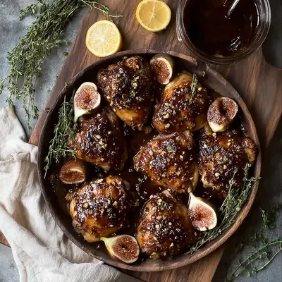 Tender Balsamic Fig Chicken: A Simple Weeknight Meal