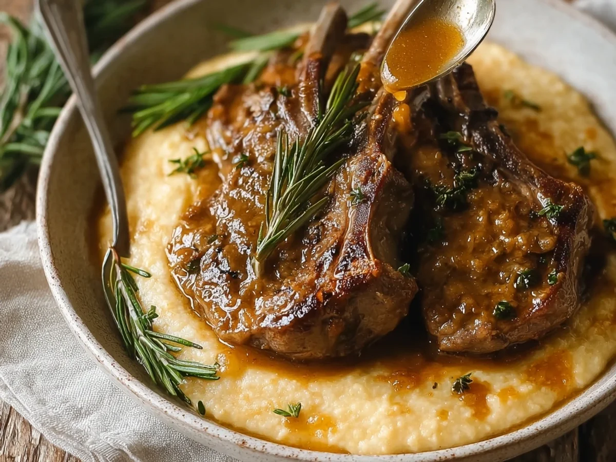 Tender Crock Pot Lamb Chops: Effortless Dinner - Featured Image