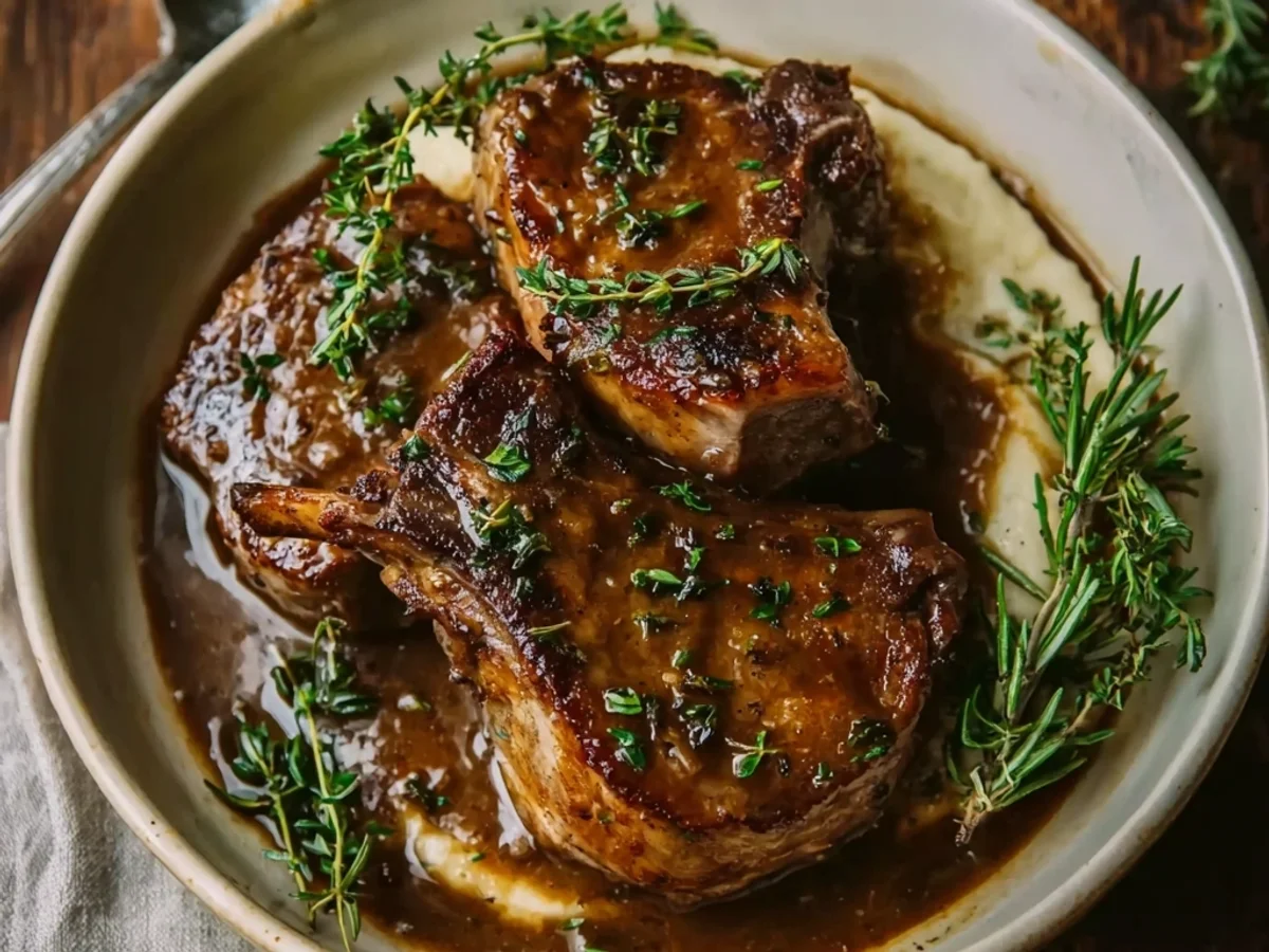 Tender Lamb Crockpot Chops: Effortless Dinner - Featured Image