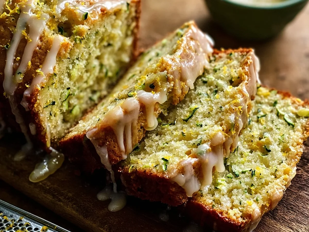 Ultra Moist Lemon Zucchini Bread: A Sunny Slice - Featured Image