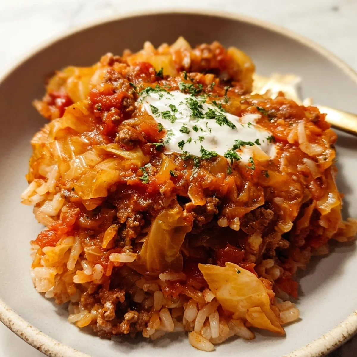 Unstuffed Cabbage Rolls: Easy One-Pan Recipe