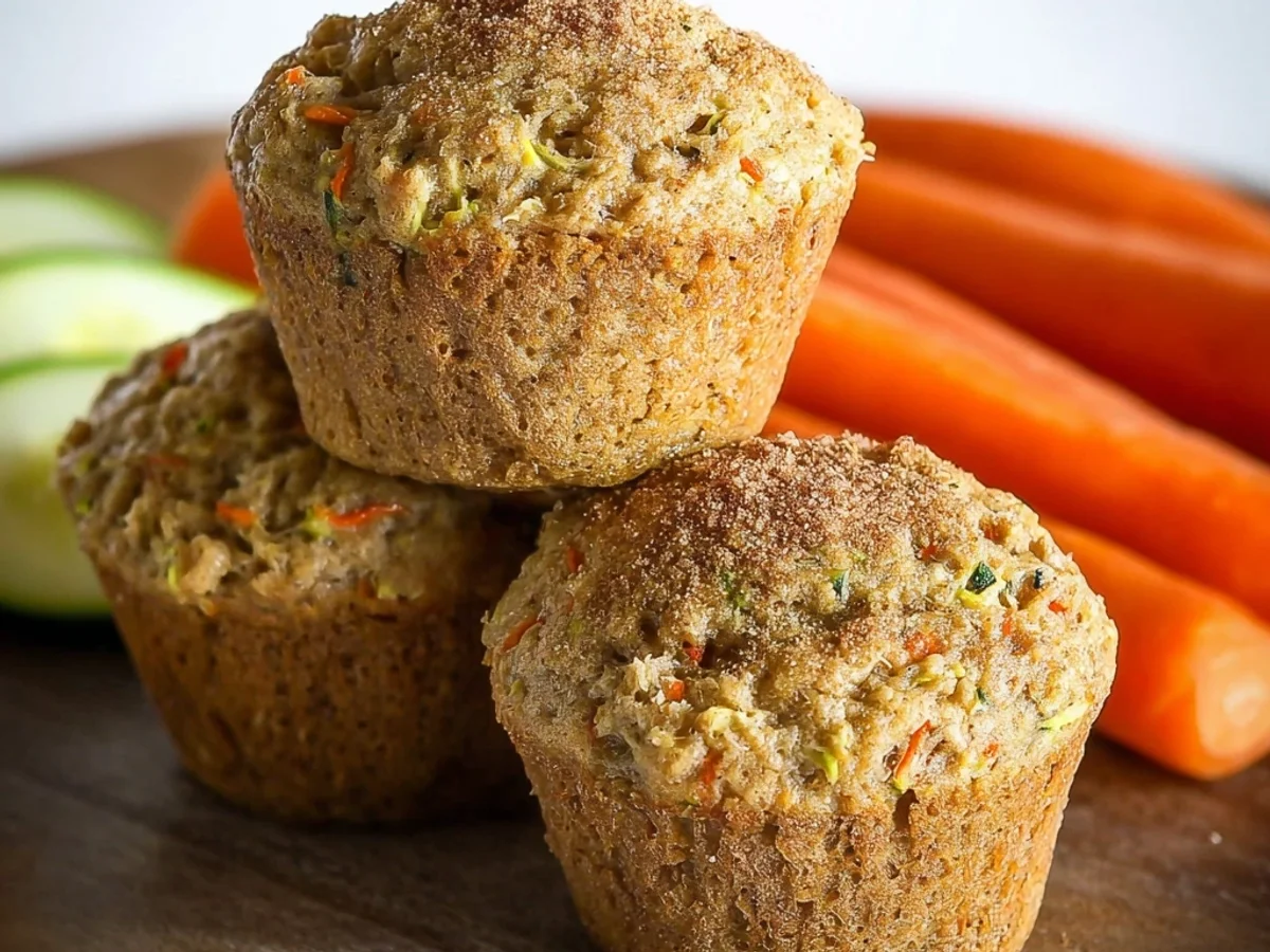 Zucchini Carrot Oatmeal Muffins: Garden Fresh Mornings - Featured Image