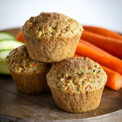 Zucchini Carrot Oatmeal Muffins: Garden Fresh Mornings